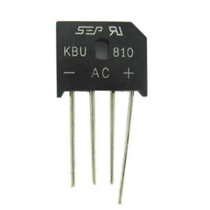 پل دیود 8 آمپر 1000 ولت شانه ای